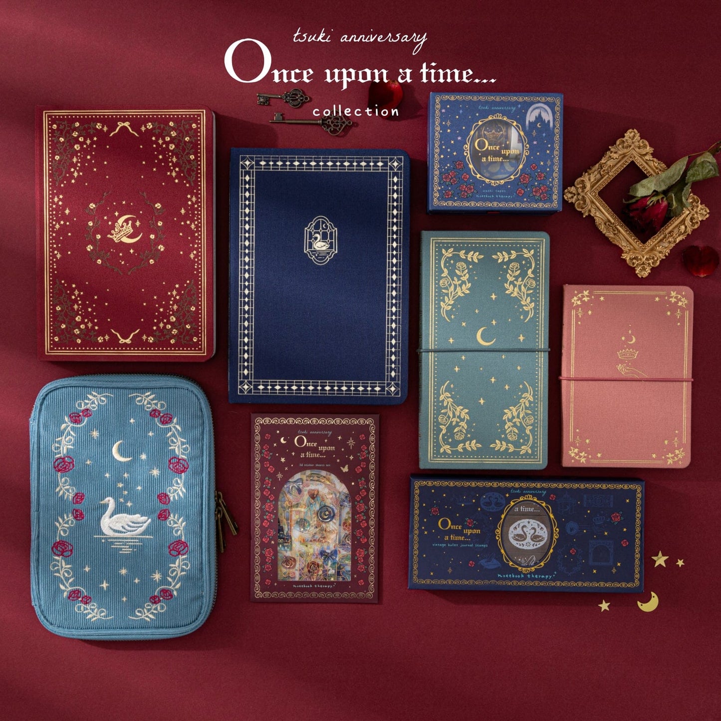 Tsuki ‘Once Upon a Time’ Pen Pouch ☾