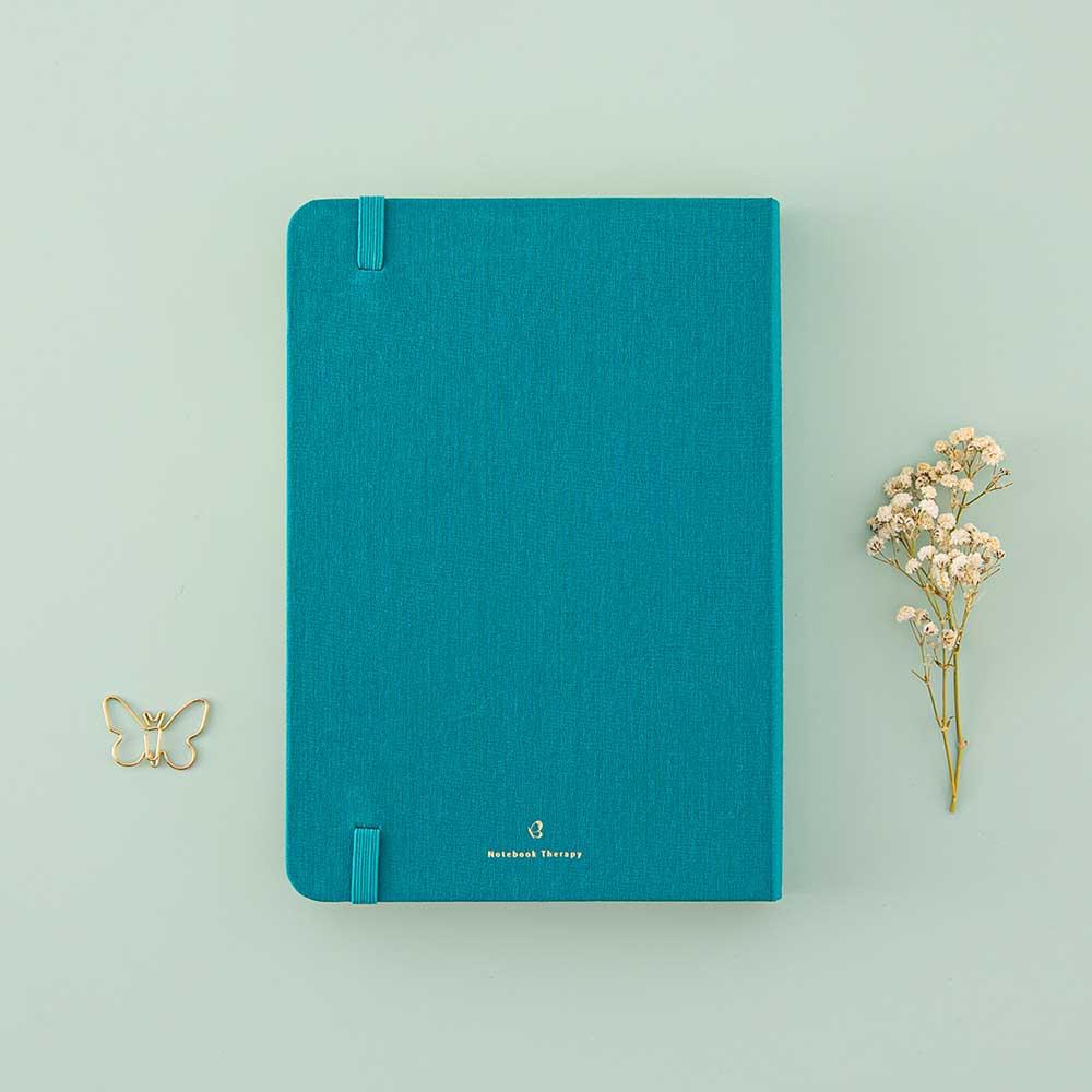 Tsuki Teal Sky ‘Flutter + Dream’ Limited Edition Bullet Journal by Notebook Therapy x Pelinkan ☾