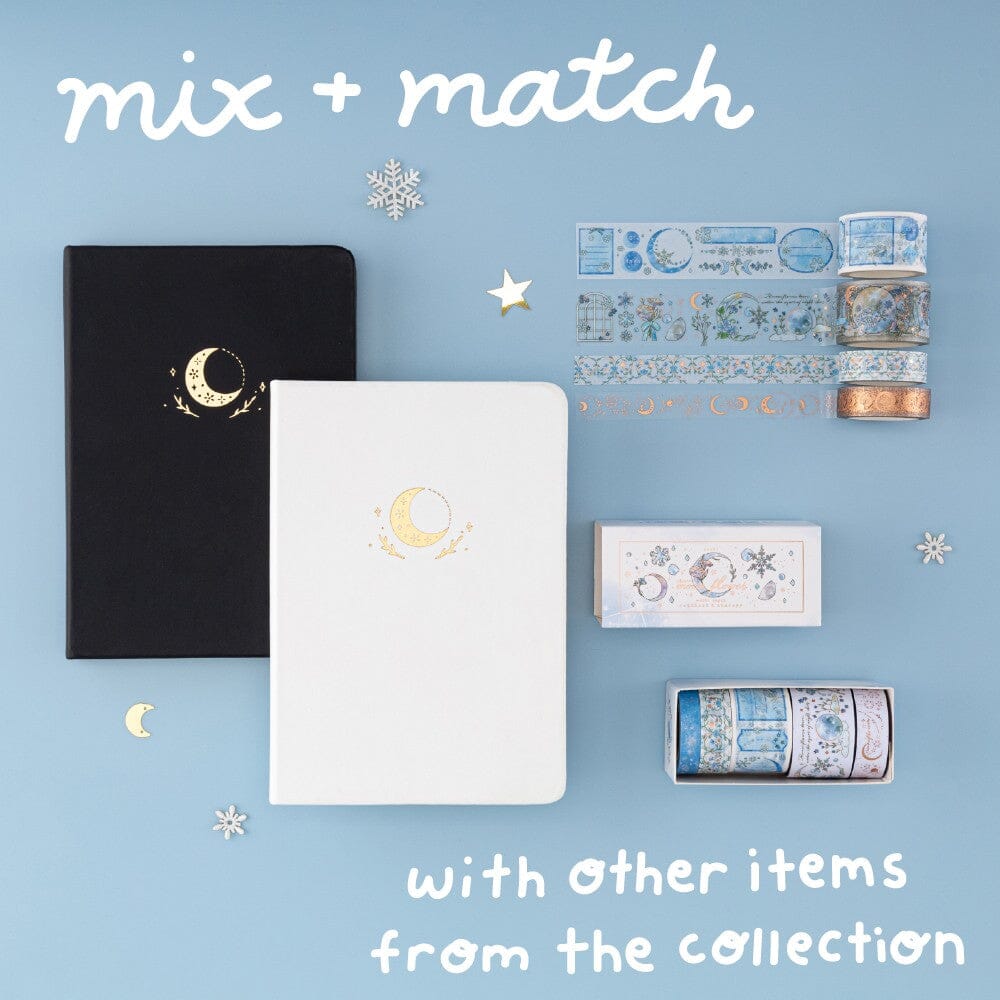 Tsuki ‘Winter Moonflower’ Washi Tape Set ☾