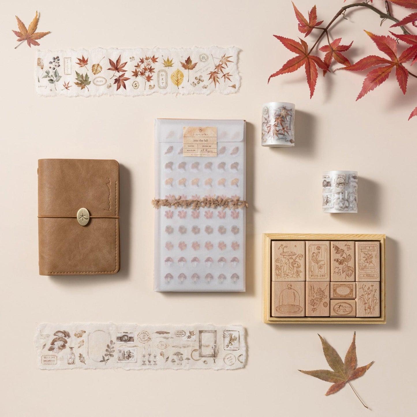 Hinoki - ‘Into the Fall’ Mixed Insert + Sticker Set