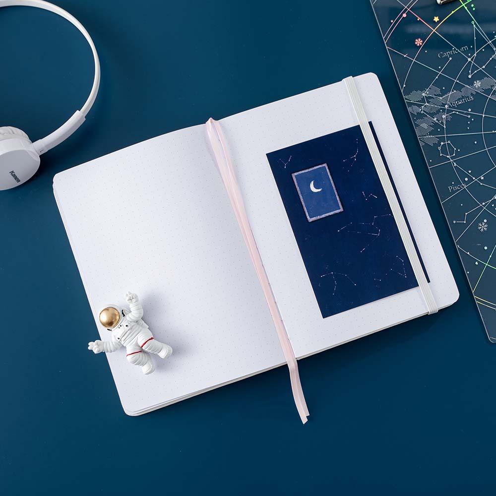 Tsuki 'Moonflower' Winter Limited Edition Luxury Bullet Journal ☾