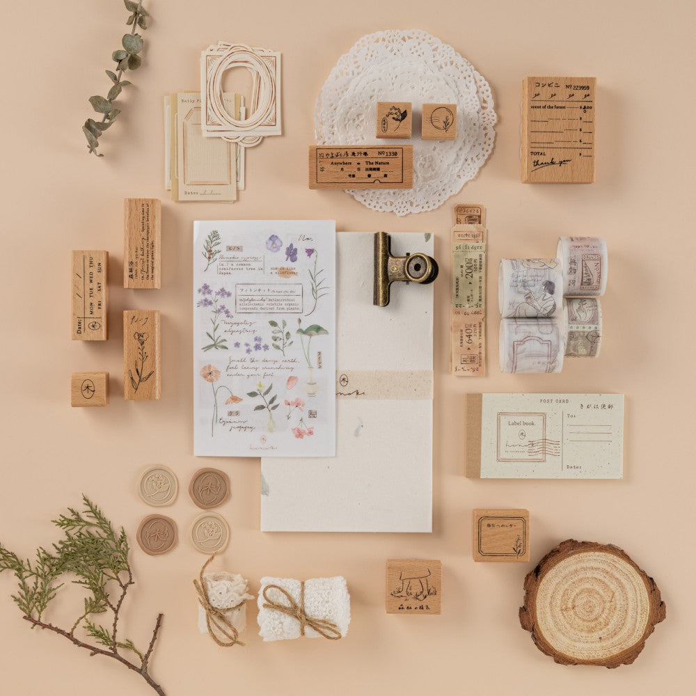 Hinoki - Scrapbook Ephemera Starter Set