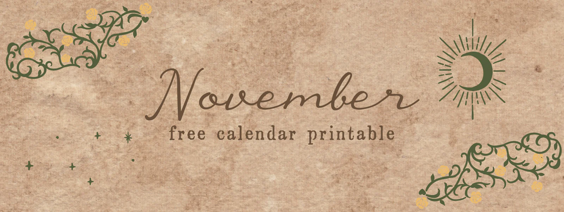 Mothly Calendar Printable