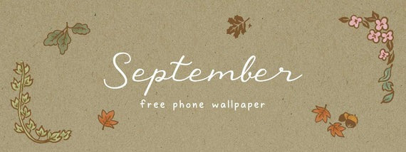 Monthly Phone Wallpaper