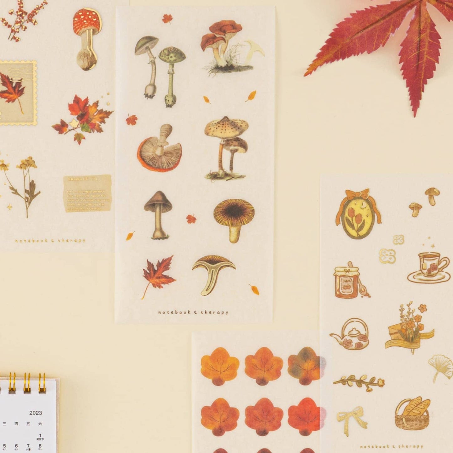 Tsuki ‘Maple Dreams’ Sticker Set ☾