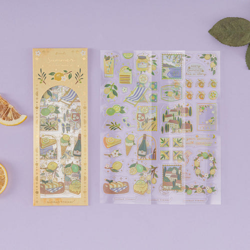 Tsuki Four Seasons: Summer Collector’s Edition 2025 3D Holographic Sticker Set ☾