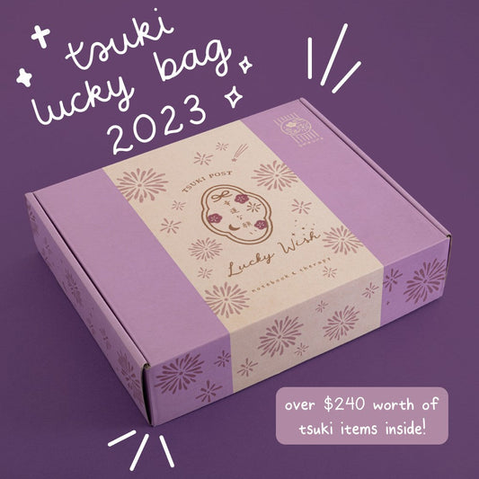 Tsuki ‘Lucky Wish’ 2023 Lucky Bag by Notebook Therapy ☾