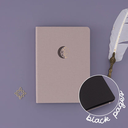 Tsuki ‘Lunar Magic’ Limited Edition Black Page Bullet Journal ☾