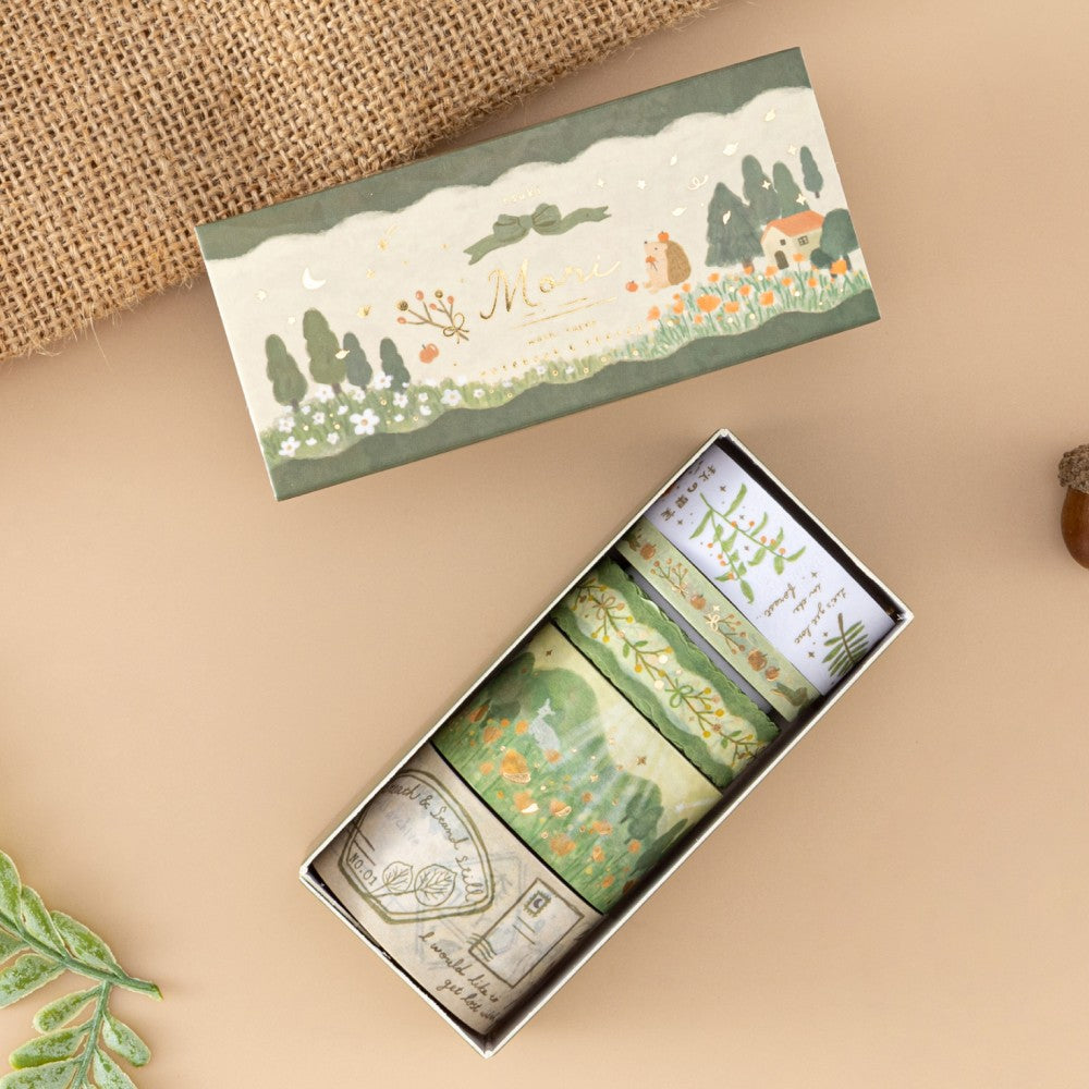 Tsuki ‘Mori’ Washi Tape Set ☾