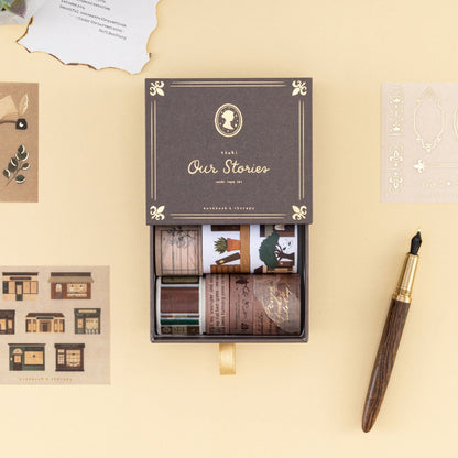 Tsuki ‘Our Stories’ Washi Tape Set ☾