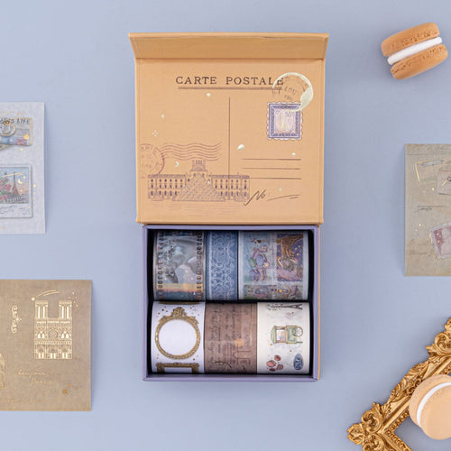 Tsuki ‘Journée à Paris’ Washi Tape Set ☾