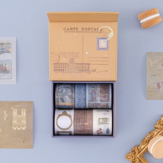 Tsuki ‘Journée à Paris’ Washi Tape Set ☾