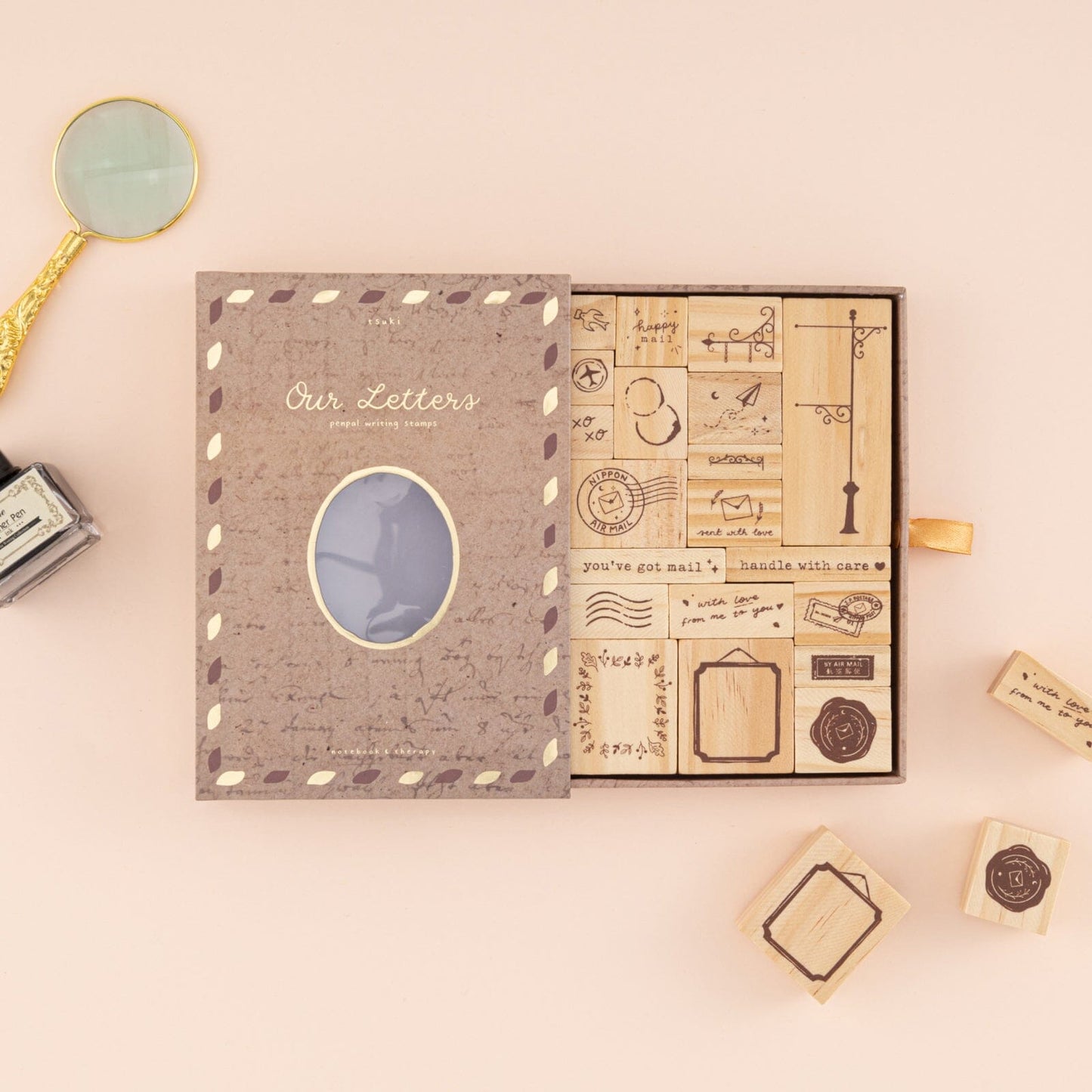 Tsuki ‘Our Letters’ Penpal Stamp Set ☾