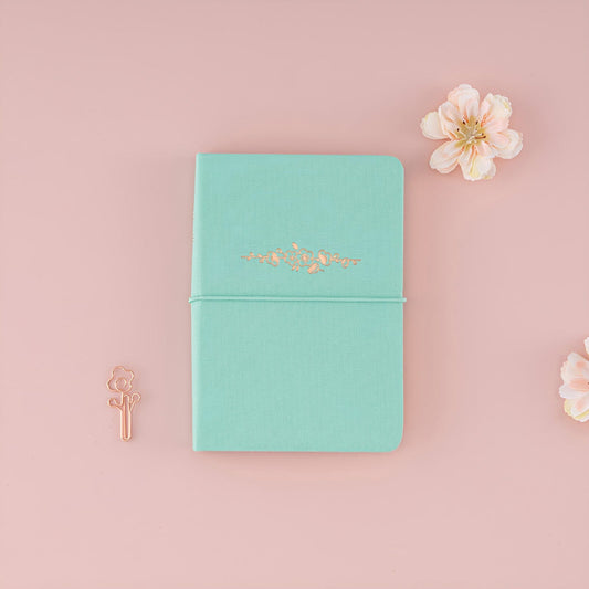Tsuki ‘Sakura Mint’ A6 Travel Notebook ☾