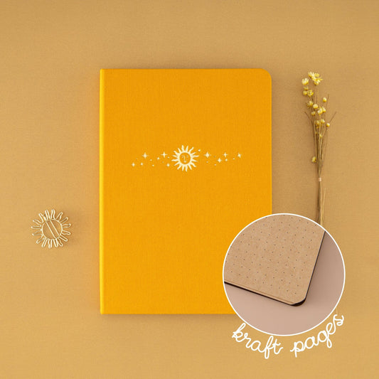 Tsuki ‘Sunlit Mystery’ Kraft Paper Limited Edition Bullet Journal ☾