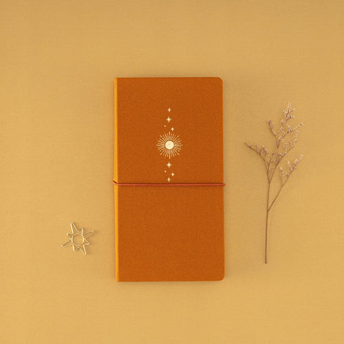 Tsuki ‘Sunbeam Magic’ Luxury Travel Notebook ☾