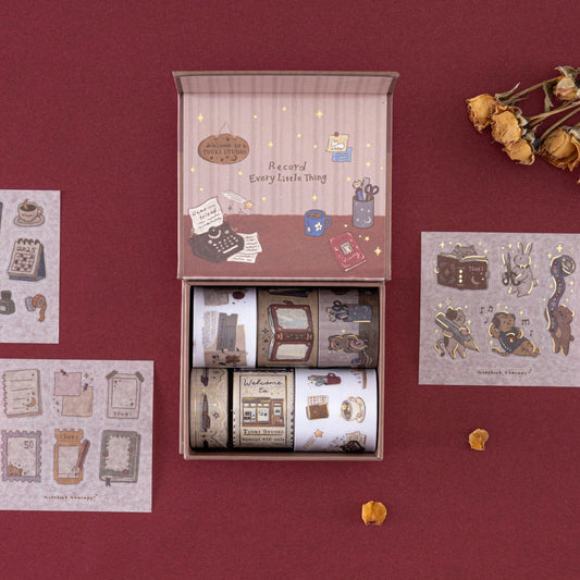 Tsuki ‘Tsuki Studio’ Washi Tape Set ☾