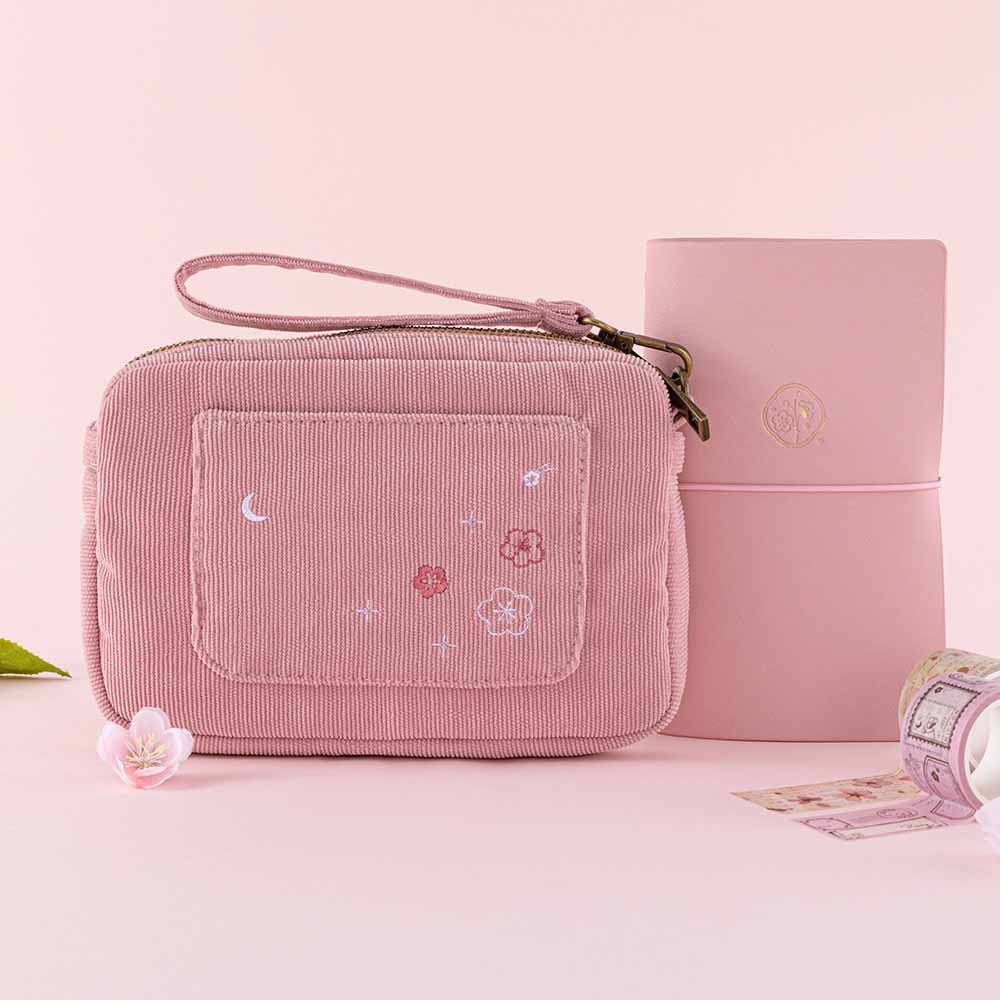 Tsuki ‘Sakura Journey’ Travel Pouch ☾