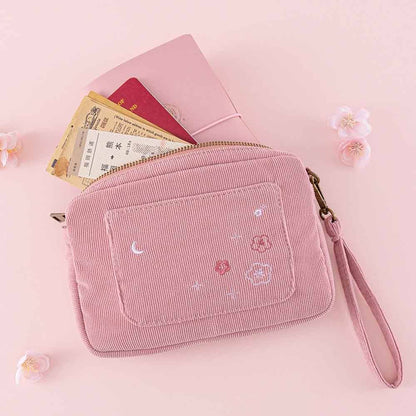 Tsuki ‘Sakura Journey’ Travel Pouch ☾