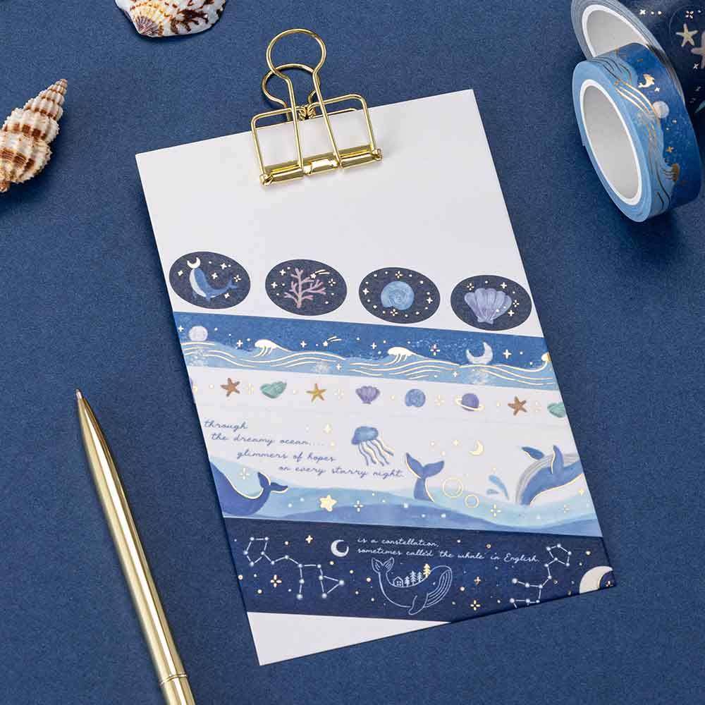 Tsuki ‘Gentle Giant’ Washi Tape Set ☾