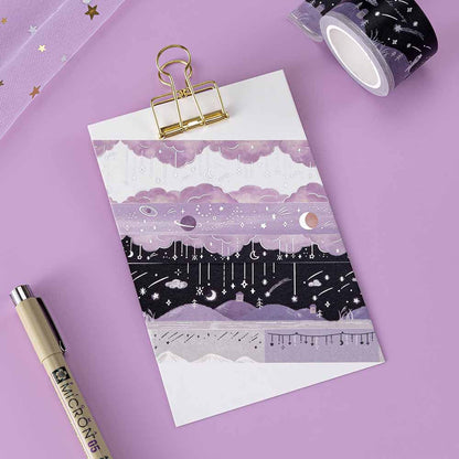 Tsuki ‘Falling Stars’ Washi Tape Set ☾