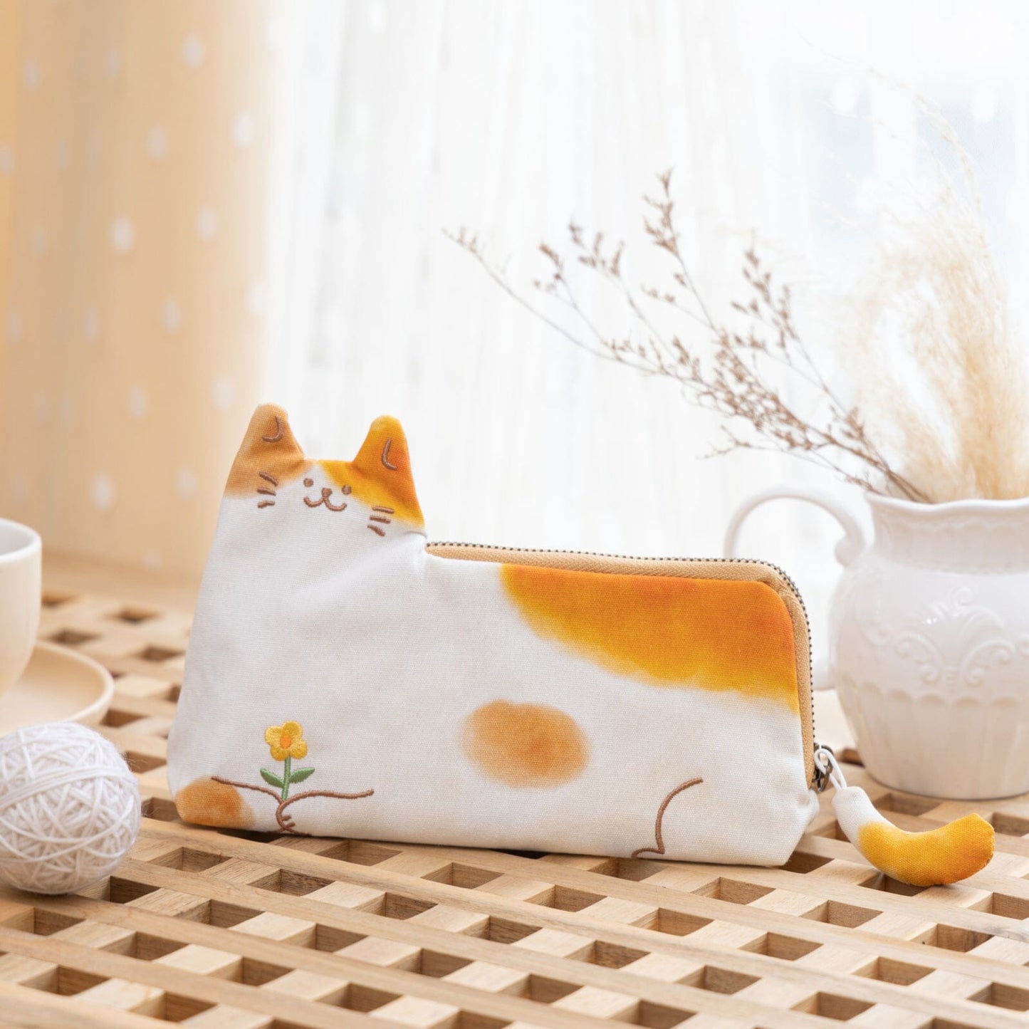 Tsuki ‘Neko Days’ Travel Pen Pouch ☾