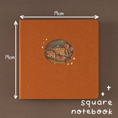 Tsuki Four Seasons: Autumn Collector’s Edition 2025 Square Bullet Journal ☾