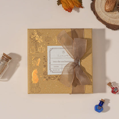 Hinoki - ‘Into the Enchantment’ Engraved Wooden Stamp Set