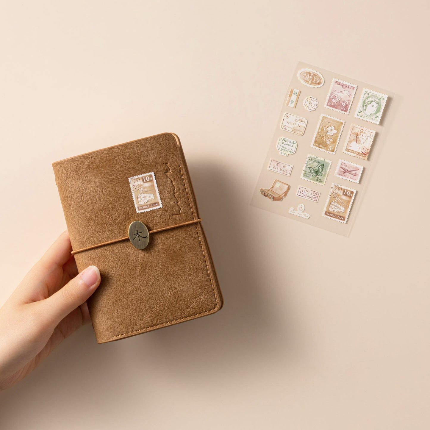 Hinoki - No.02 Passport Size Travel Notebook