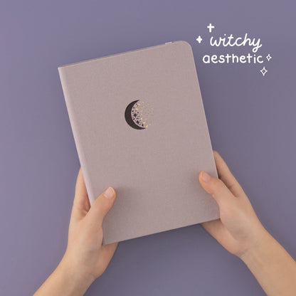 Tsuki ‘Lunar Magic’ Limited Edition Black Page Bullet Journal ☾