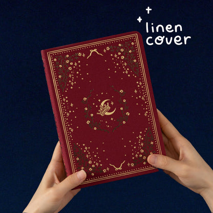 Tsuki ‘Majestic Moon’ Limited Edition Kraft Paper Bullet Journal in A5 ☾