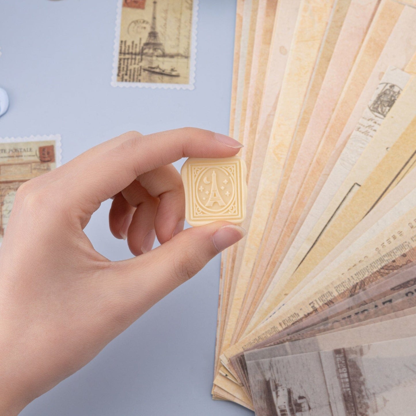 Tsuki ‘Journée à Paris’ Scrapbook Sticker Set ☾