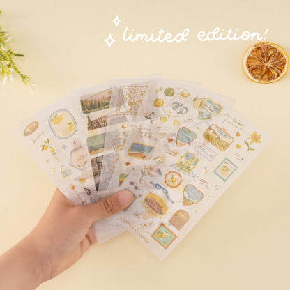 Tsuki ‘Summer in Italy’ Sticker Set ☾