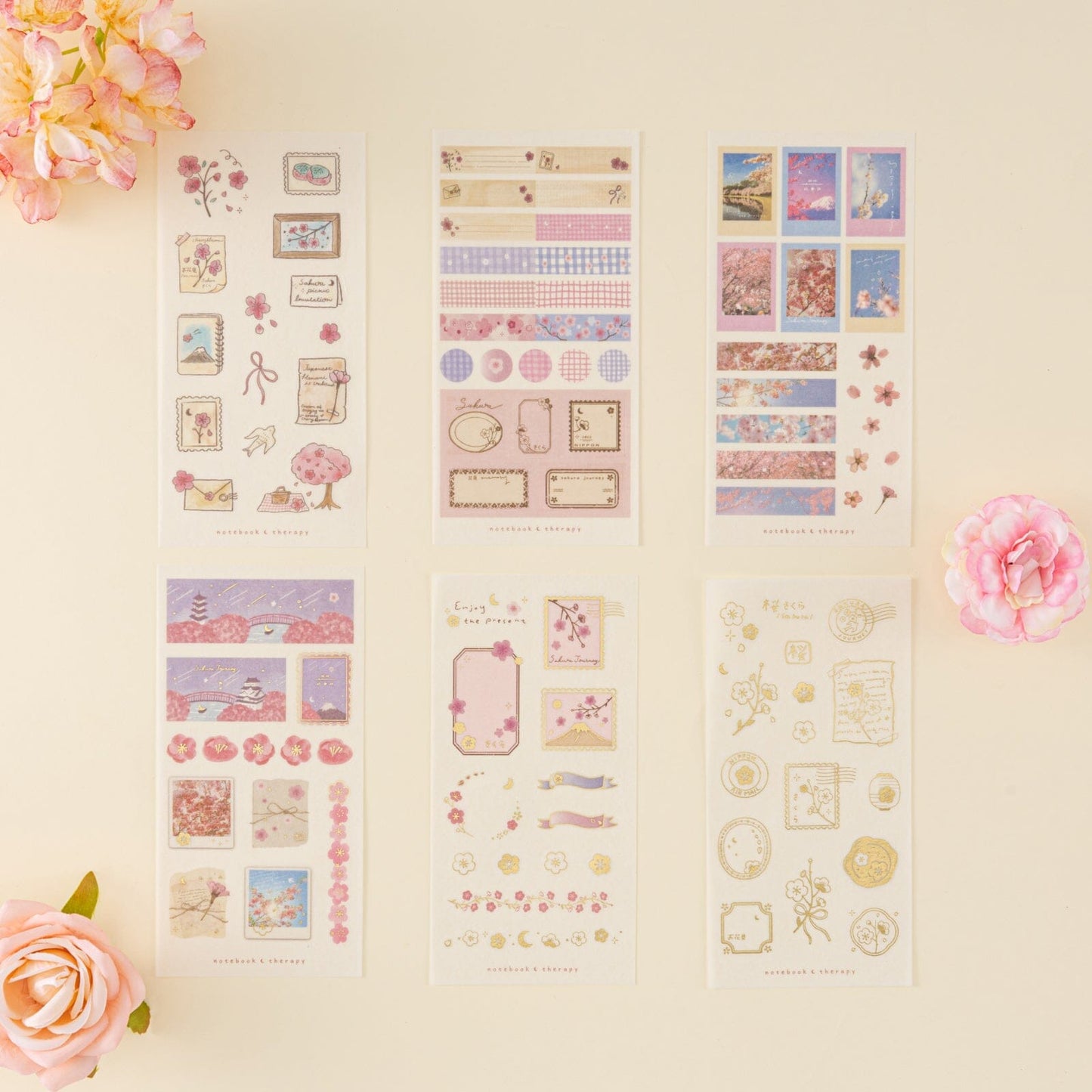 Tsuki ‘Sakura Journey’ Sticker Set ☾