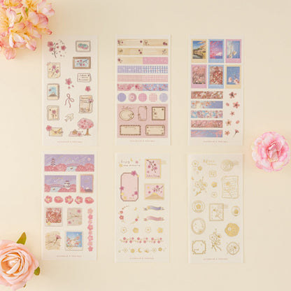 Tsuki ‘Sakura Journey’ Sticker Set ☾
