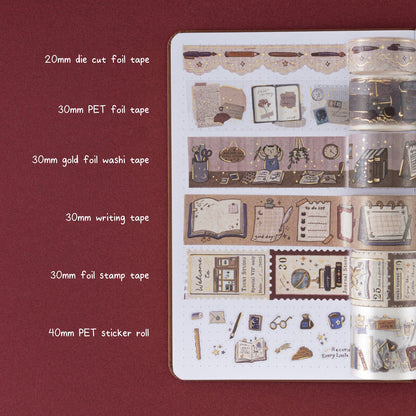 Tsuki ‘Tsuki Studio’ Washi Tape Set ☾