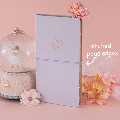 Tsuki ‘Soft Feather’ Luxury Travel Notebook ☾