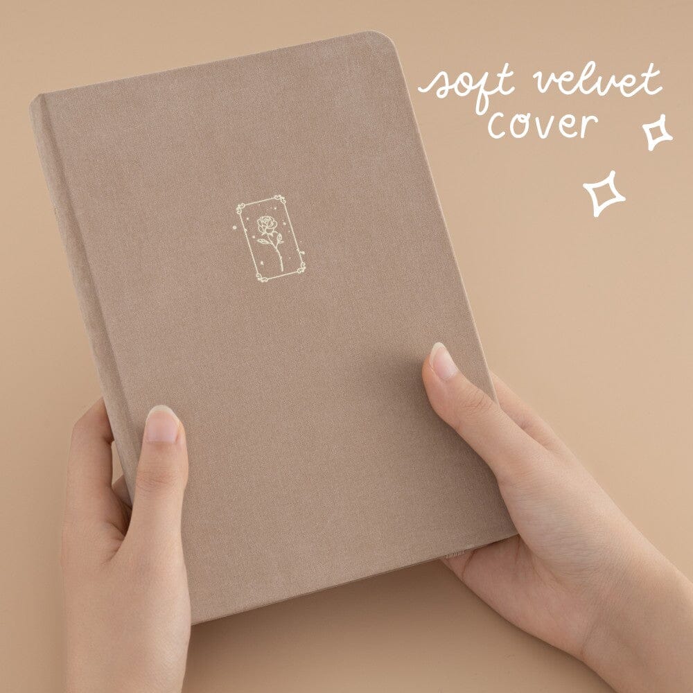 Tsuki ‘Vintage Rose’ Pressed Petal Limited Edition Bullet Journal ☾