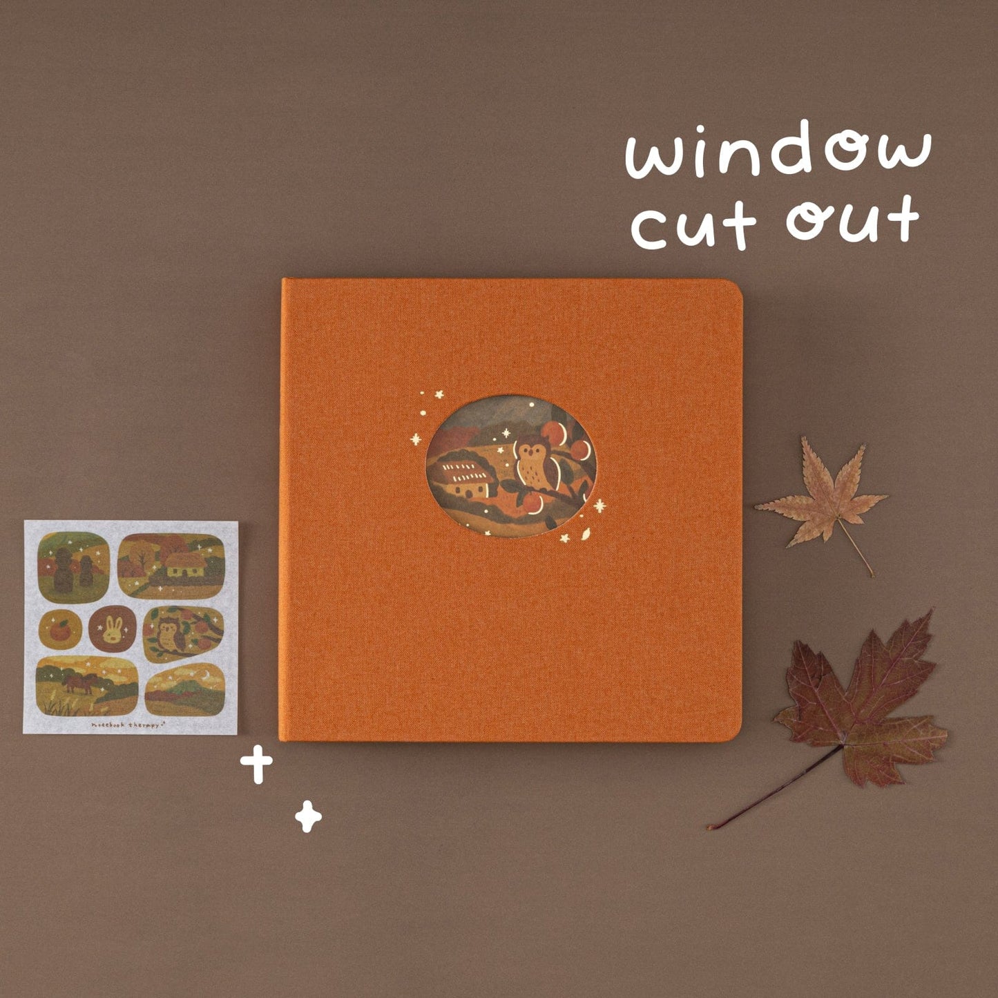 Tsuki Four Seasons: Autumn Collector’s Edition 2025 Square Bullet Journal ☾