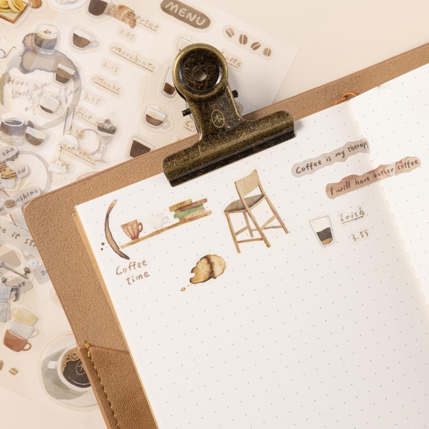 Hinoki - ‘Into the Cafe' Sticker Set