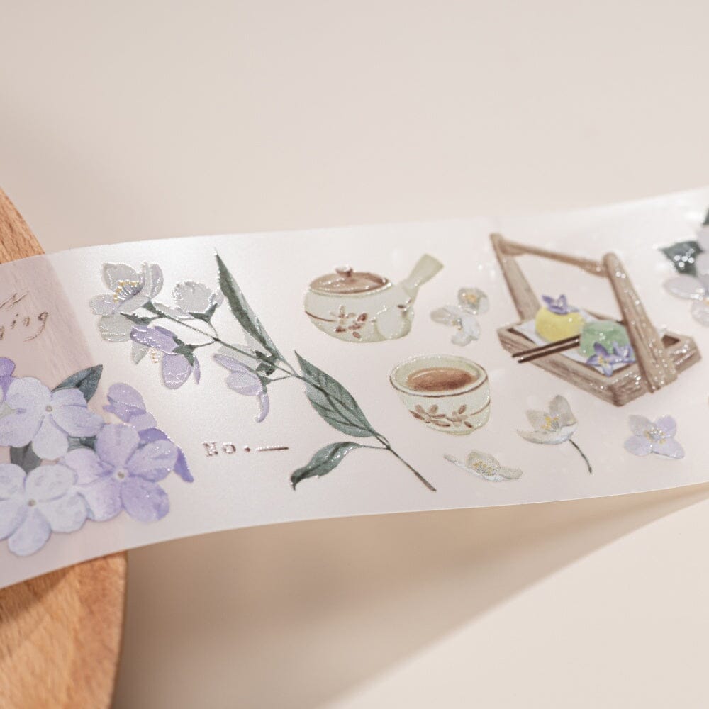 Hinoki - ‘Into the Tea Room’ PET + Washi Tape Set