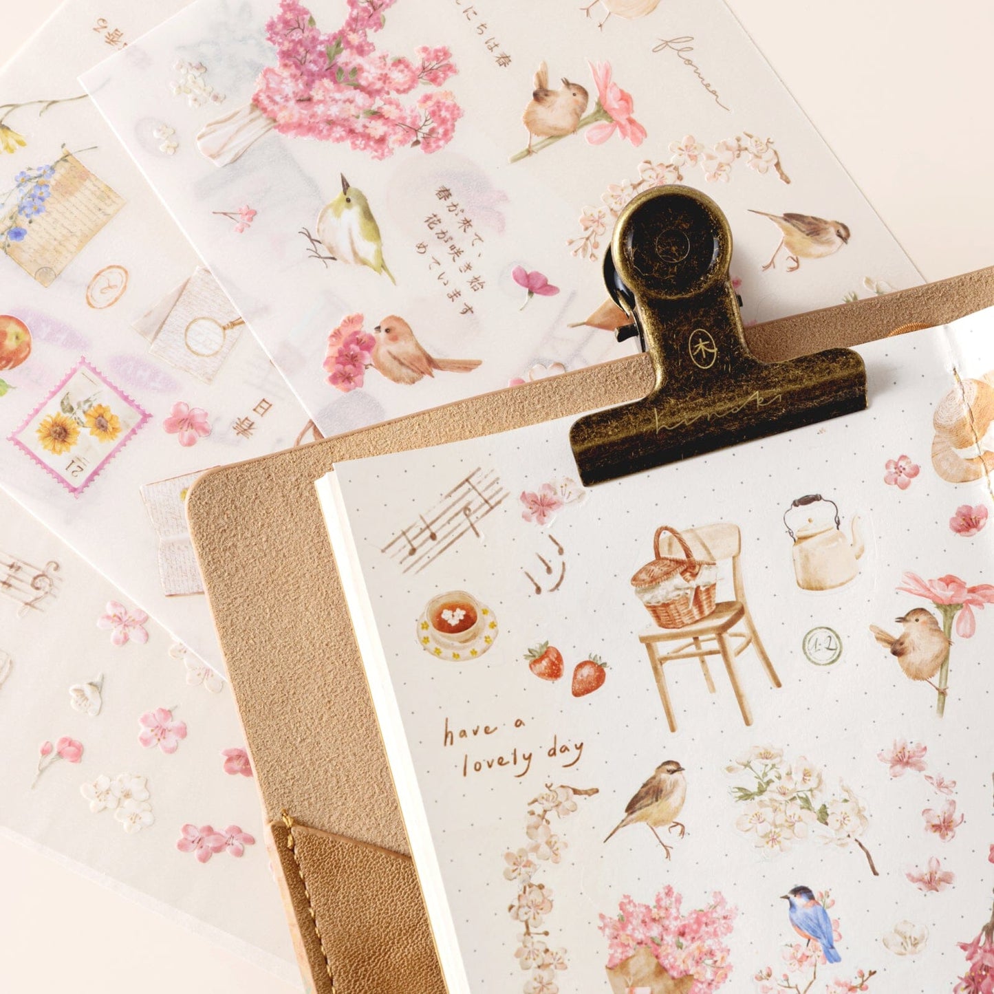 Hinoki - ‘Into the Song' Transfer Sticker Set