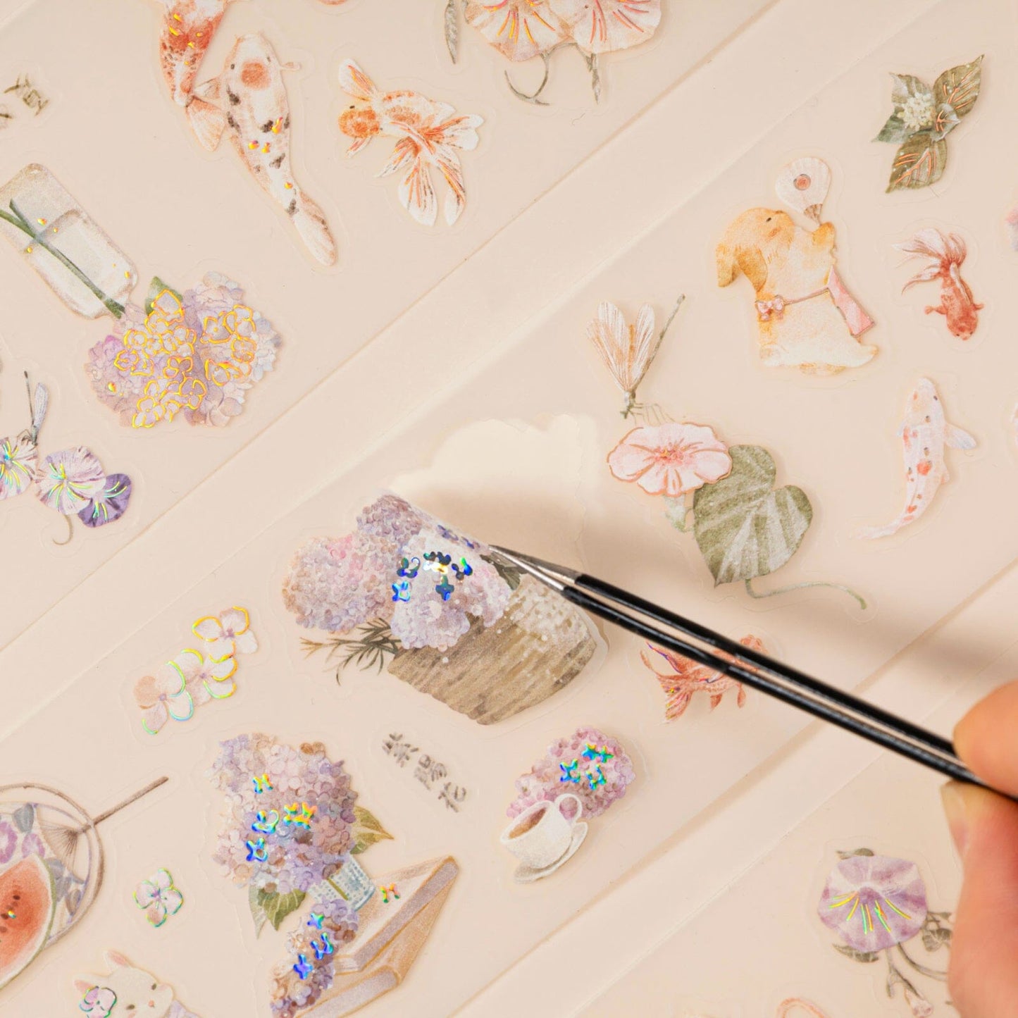 Hinoki - ‘Into the Summer’ PET Decorative Tape Set