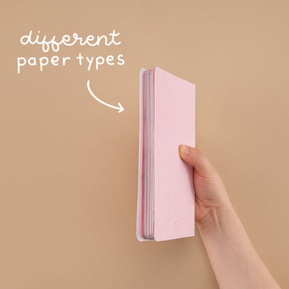 Tsuki Junk Journal Pink Spring Edition Notebook