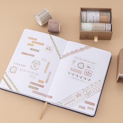 Tsuki ‘Lace Dreams’ Washi Tape Set ☾