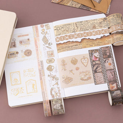 Tsuki ‘Love Lock’ Washi Tape Set ☾