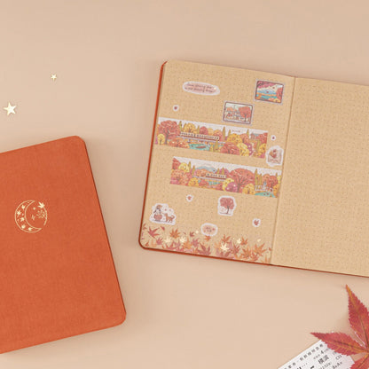 Tsuki ‘Maple Moon’ Kraft Paper Limited Edition Bullet Journal ☾