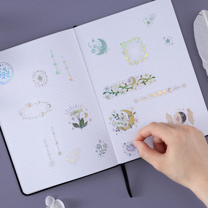 Tsuki ‘Moonflower Magic’ 3D Sticker Set ☾