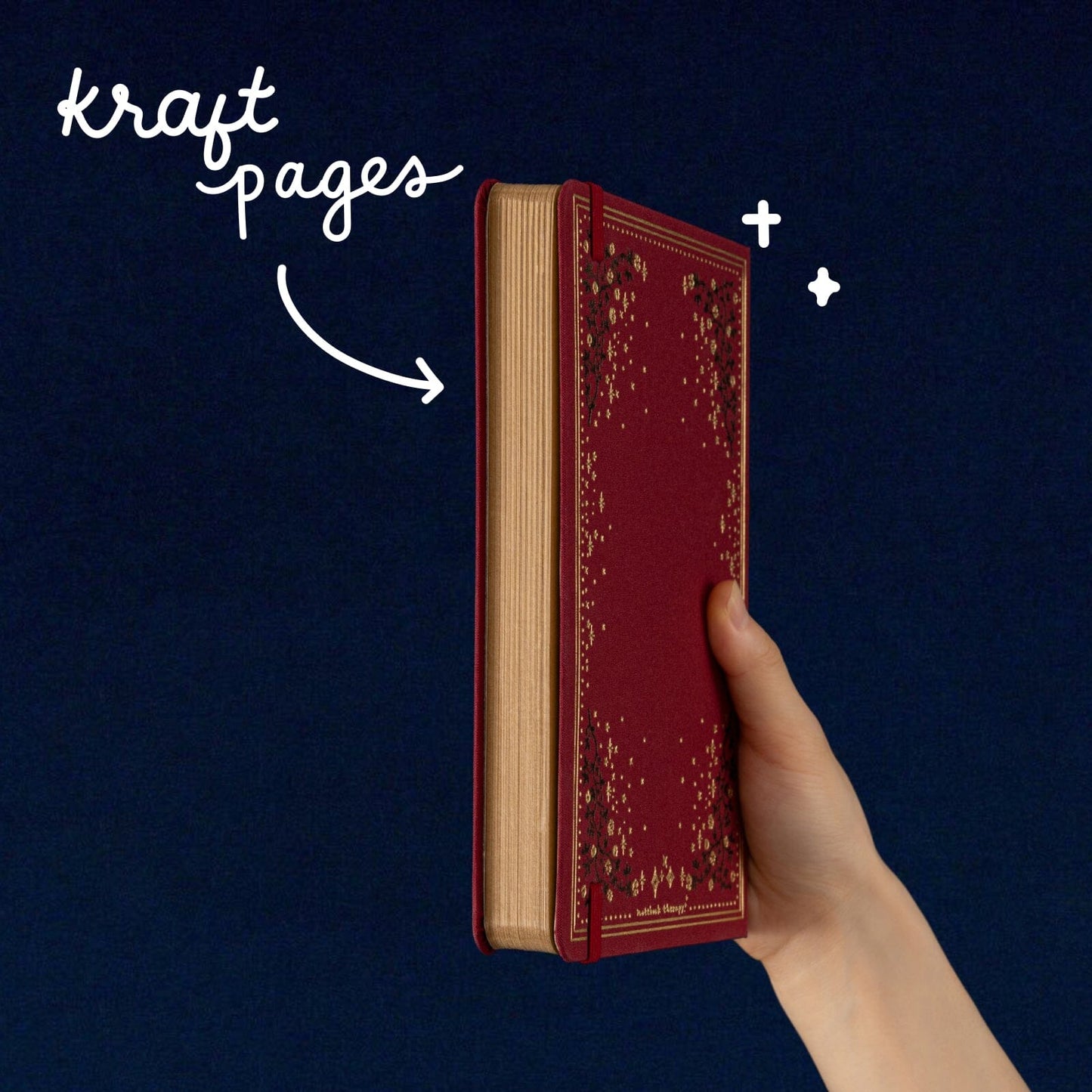 Tsuki ‘Majestic Moon’ Limited Edition Kraft Paper Bullet Journal in A5 ☾