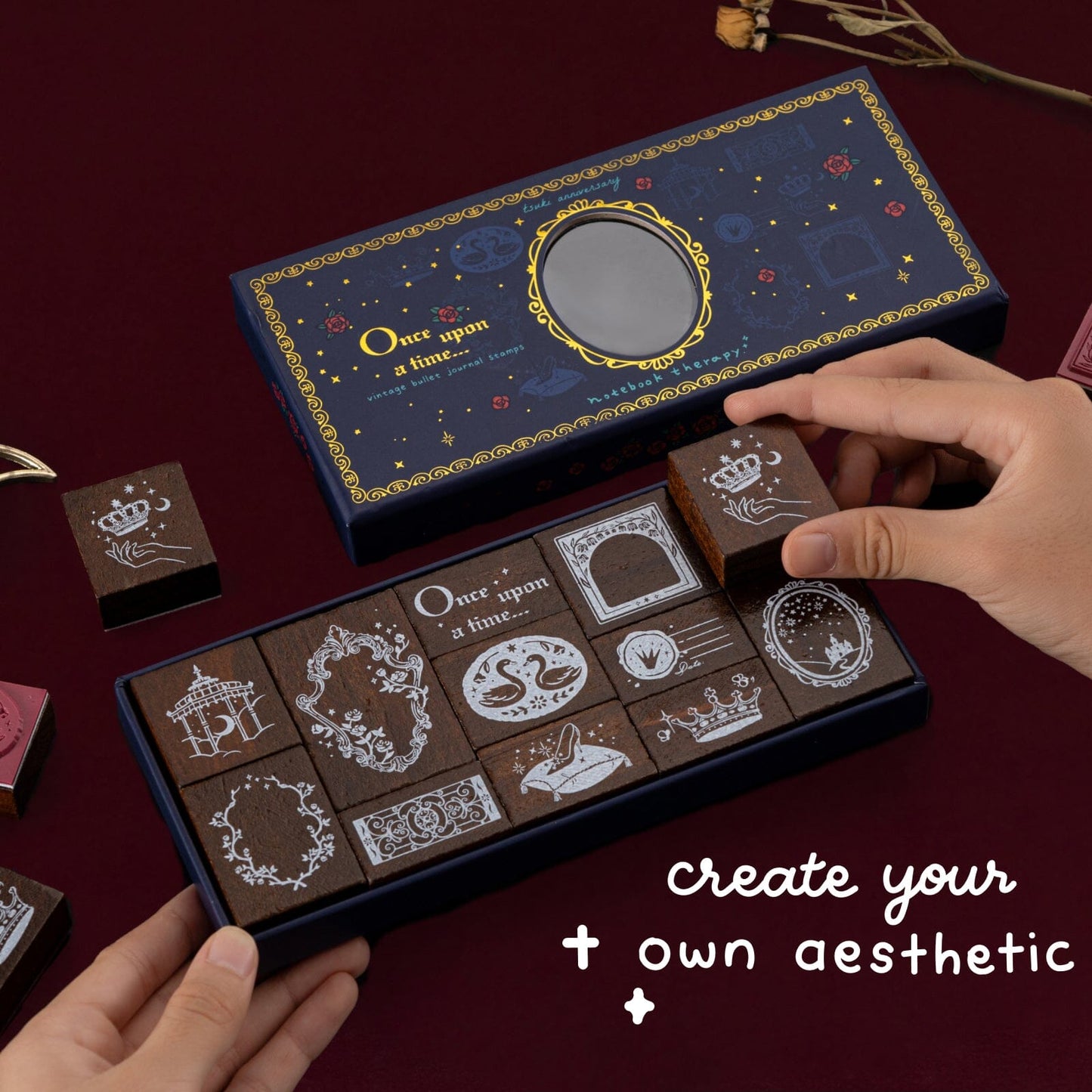 Tsuki ‘Once Upon a Time’ Bullet Journal Stamp Set ☾